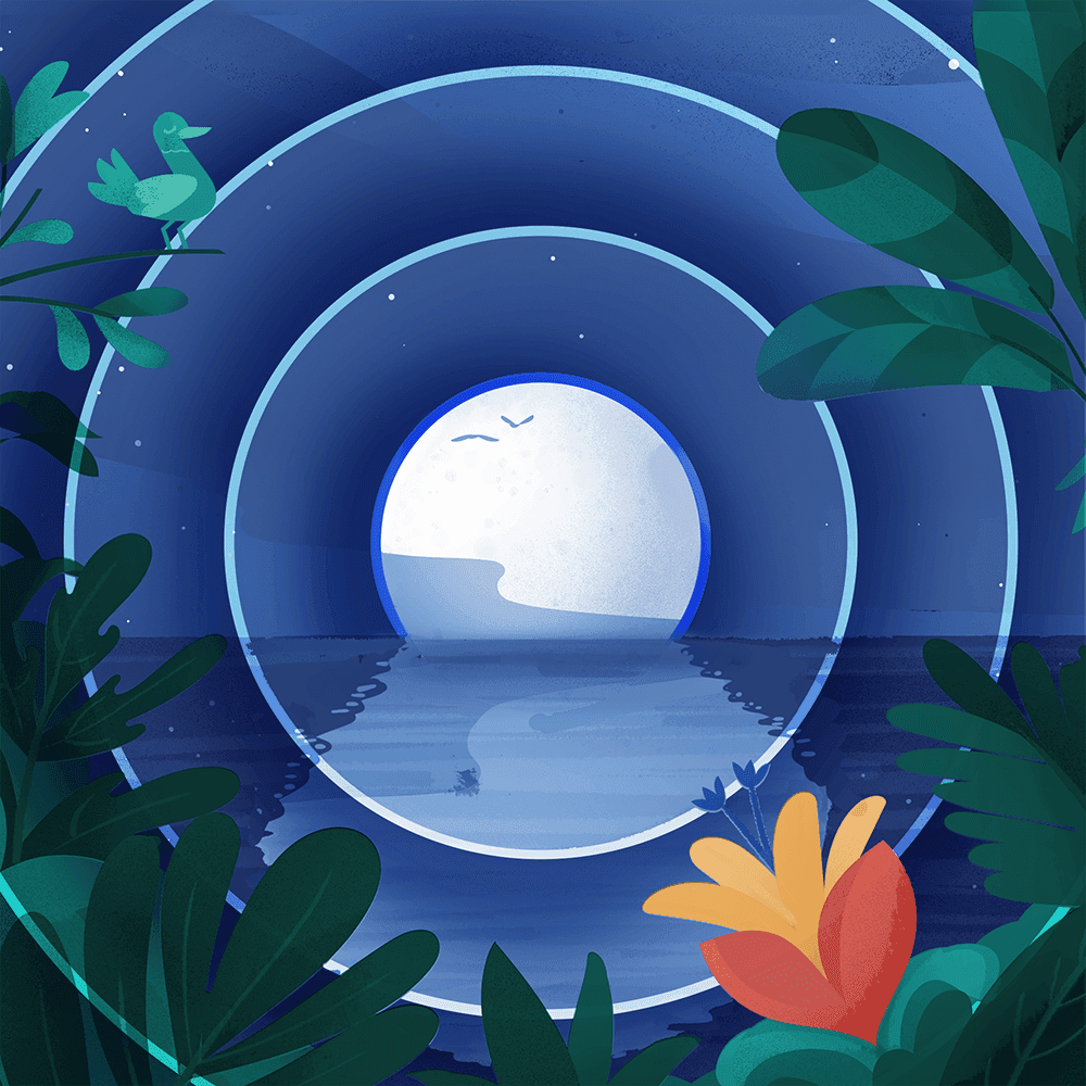 3D Ara’s Moon Reflection