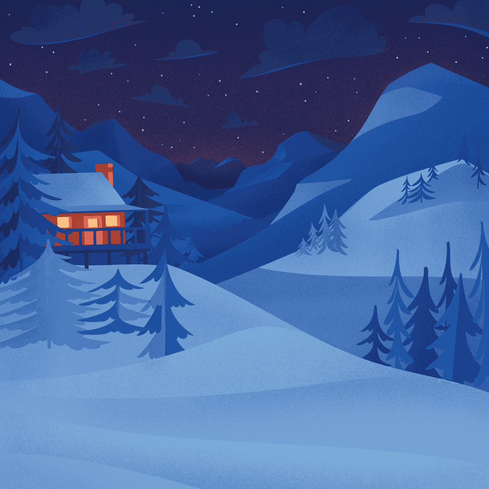 Snowy Mountain Cabin