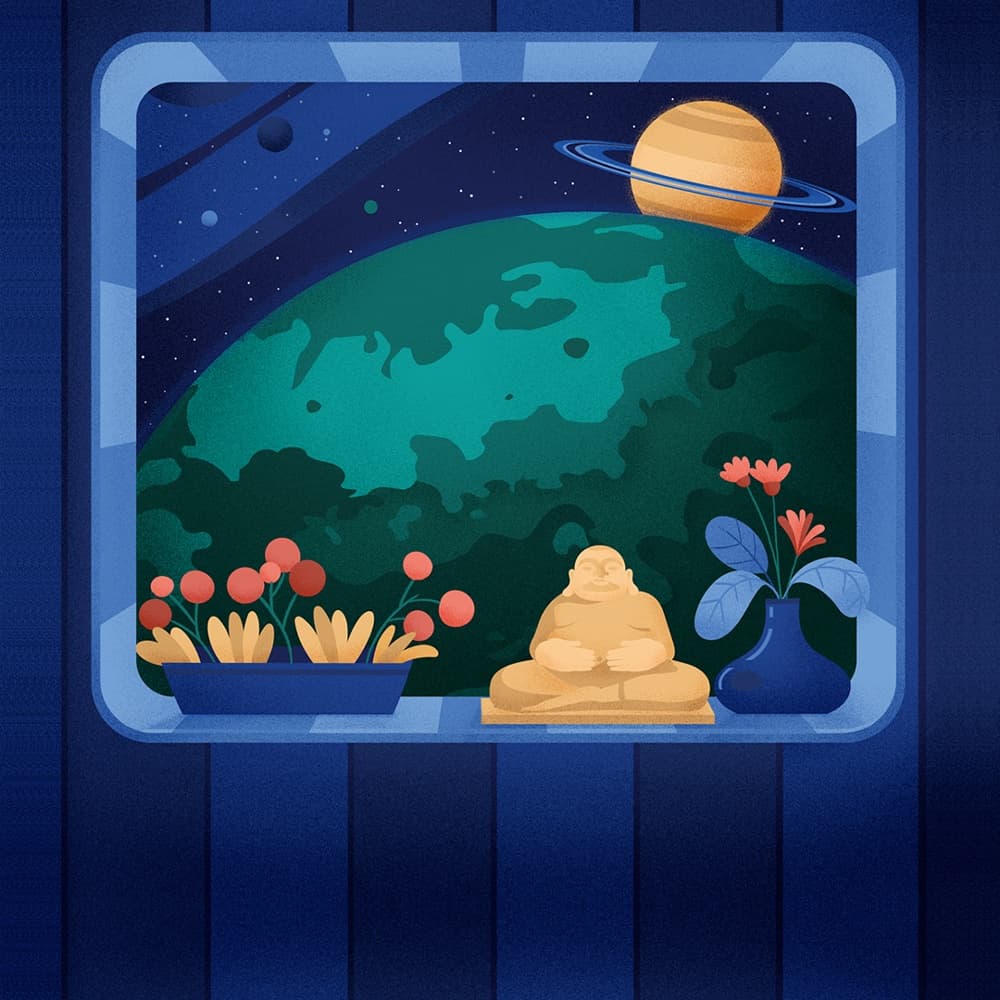 Starship-28 Part III: Saturn's Moon