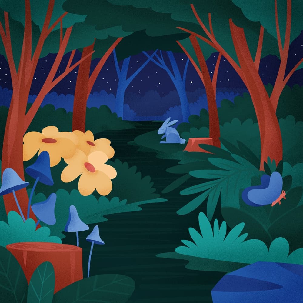 Walking Woodland Visualization